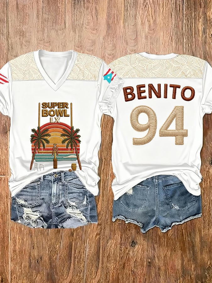 Women's Puerto Rico Print Shirt
