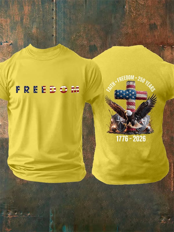 Men's American 250th Print T-Shirt