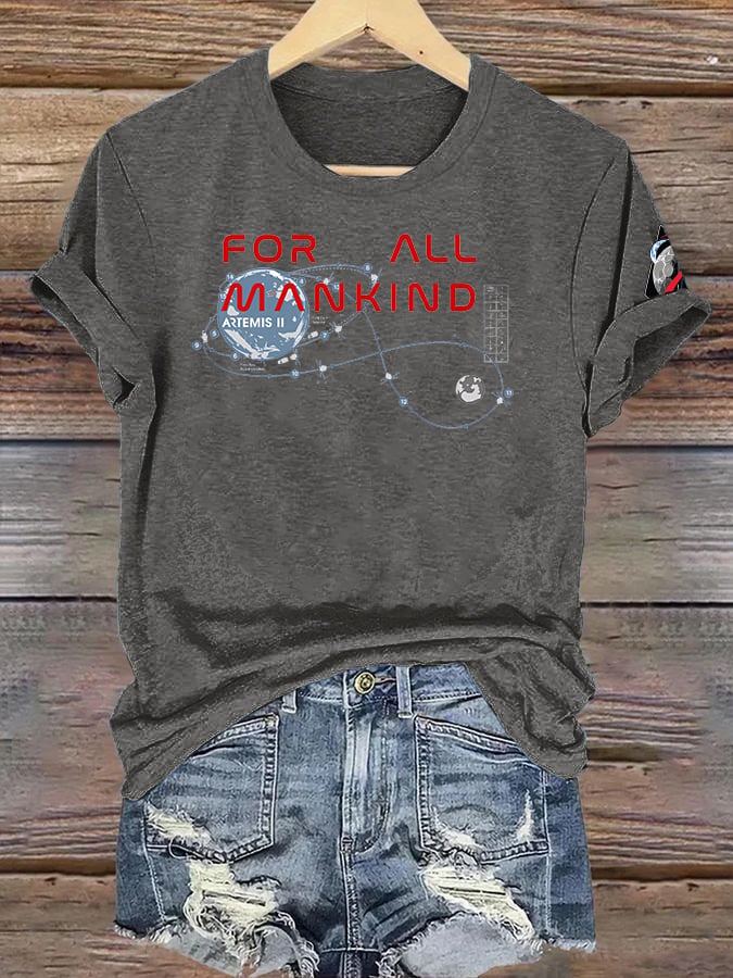 Women's FOR ALL MANKIND Print T-Shirt
