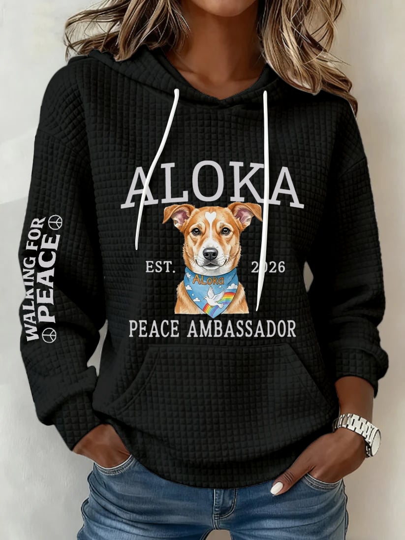 Women's Walk For Peace Art Print Sweatshirt