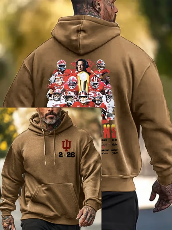 Men's Football Print Hoodies