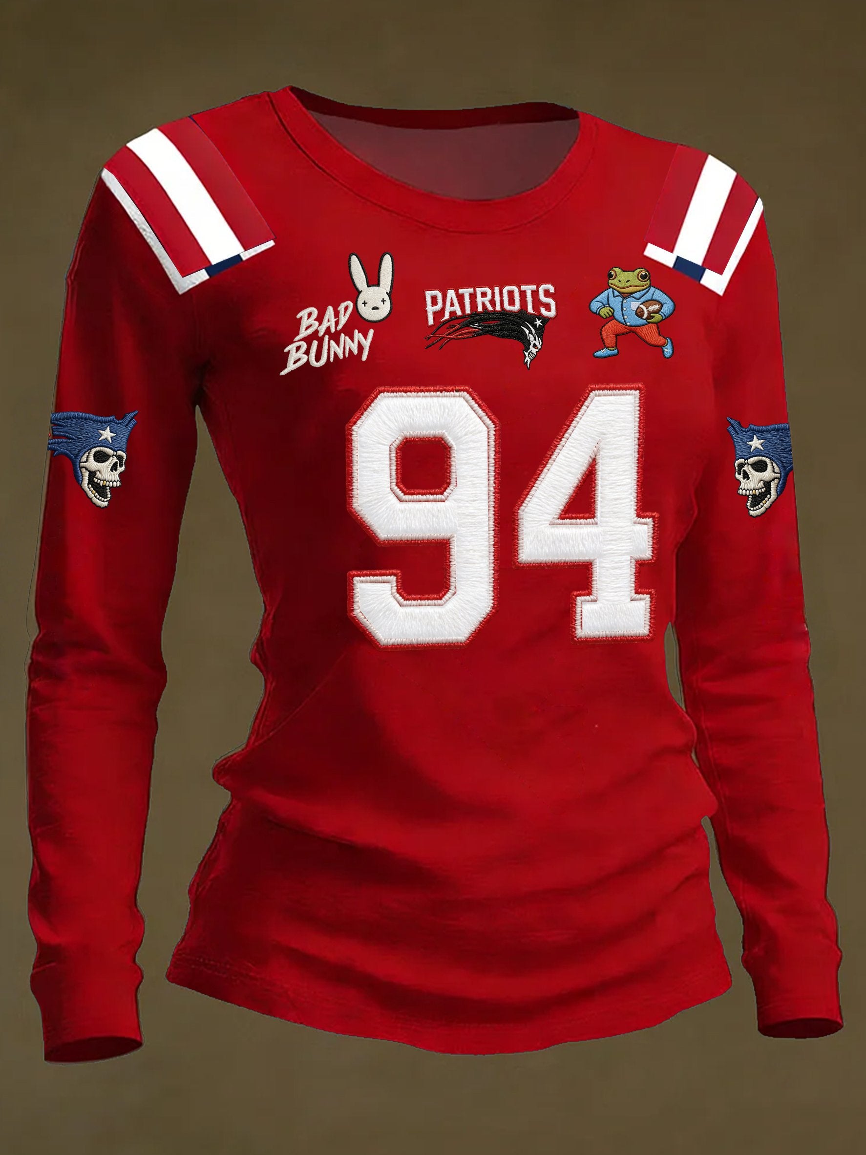 Women's Football Long Sleeve Shirt