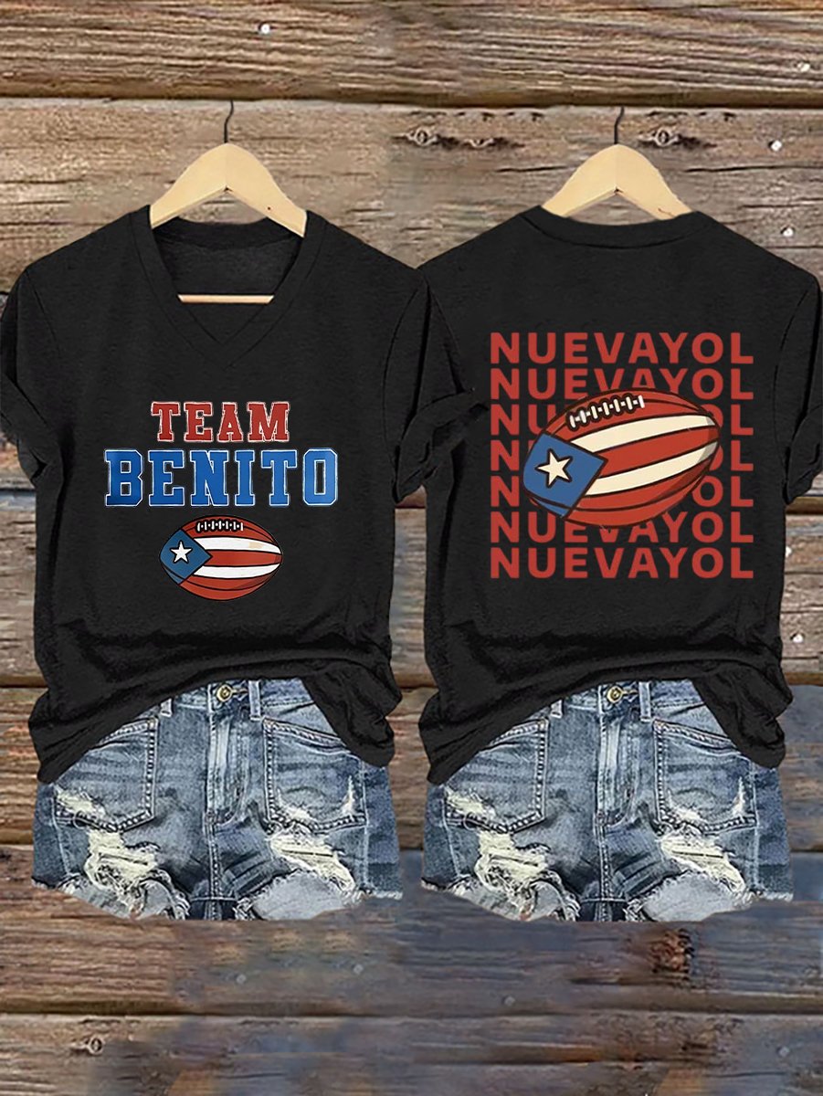 Women's Puerto Rico Print T-shirt