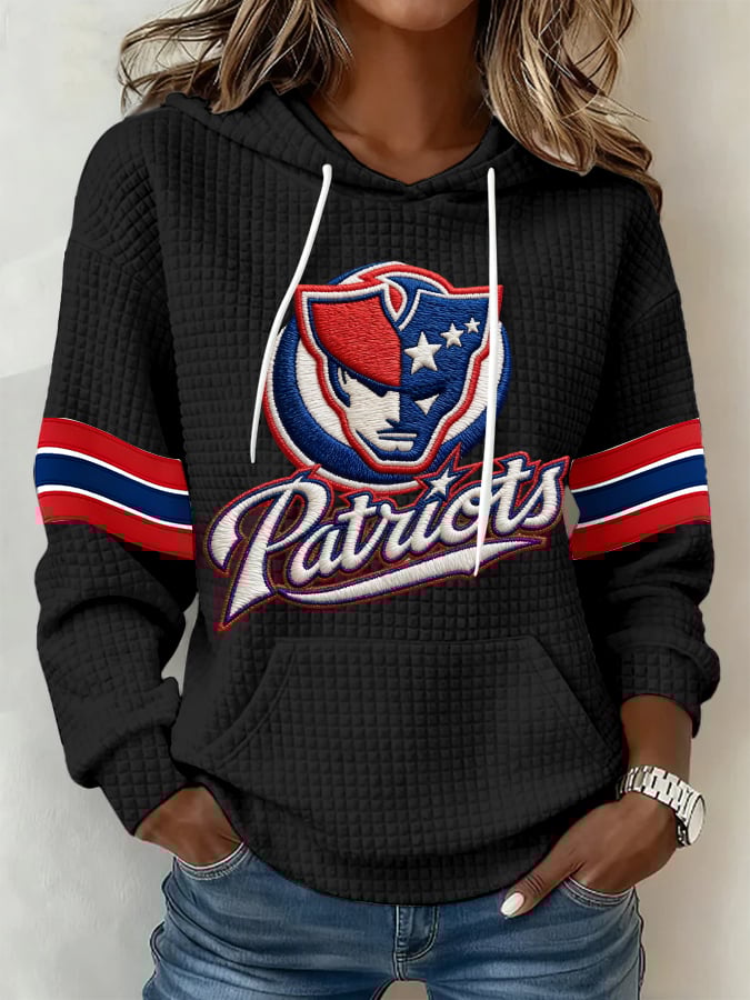 Women's Football Print Casual Sweatshirt