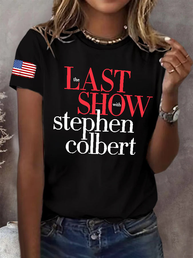 🔥Buy 3 Get 15% Off Retro Last Show Print T-Shirt