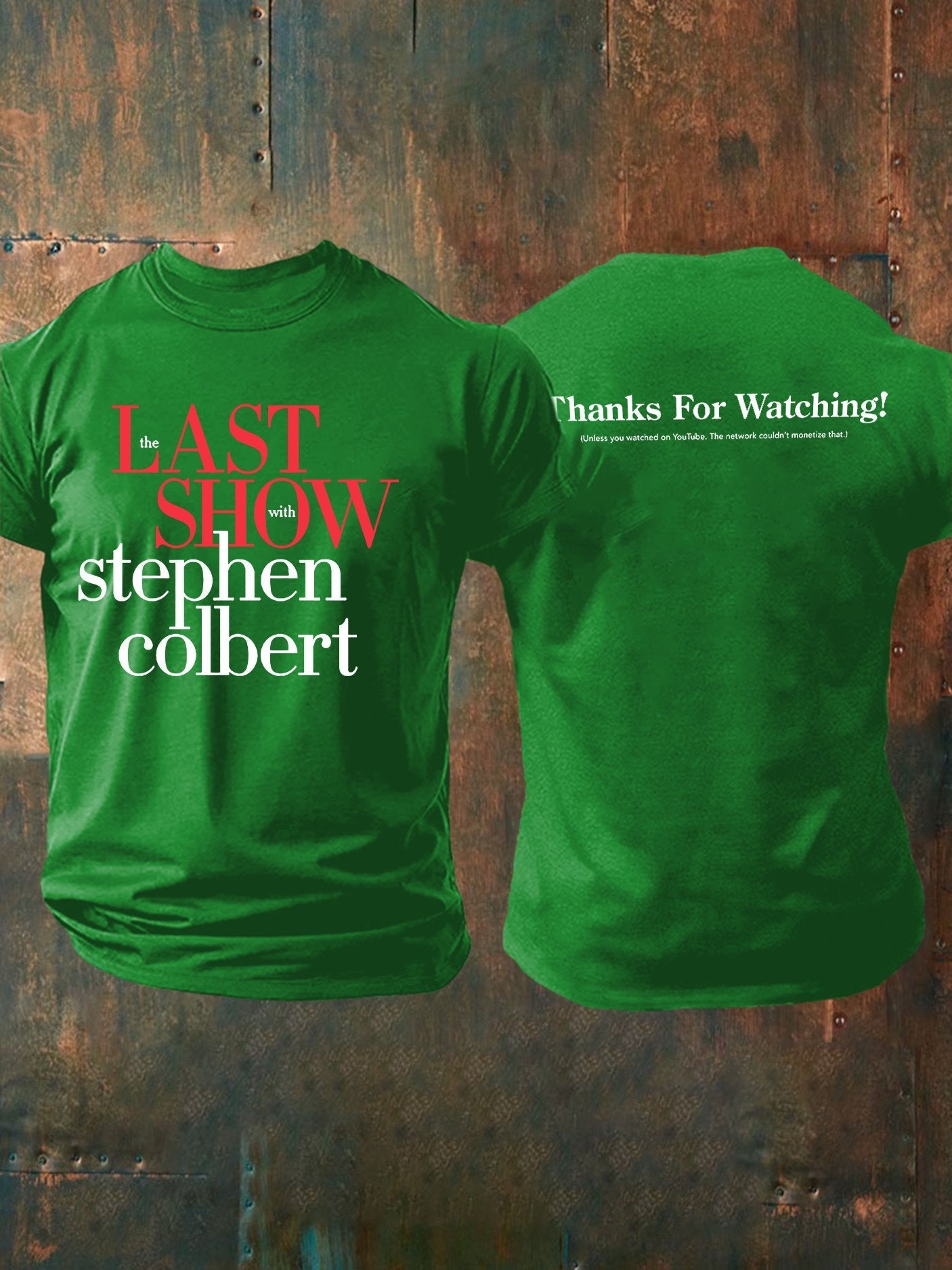 🔥Buy 3 Get 15% Off Men's Retro Last Show Print T-Shirt