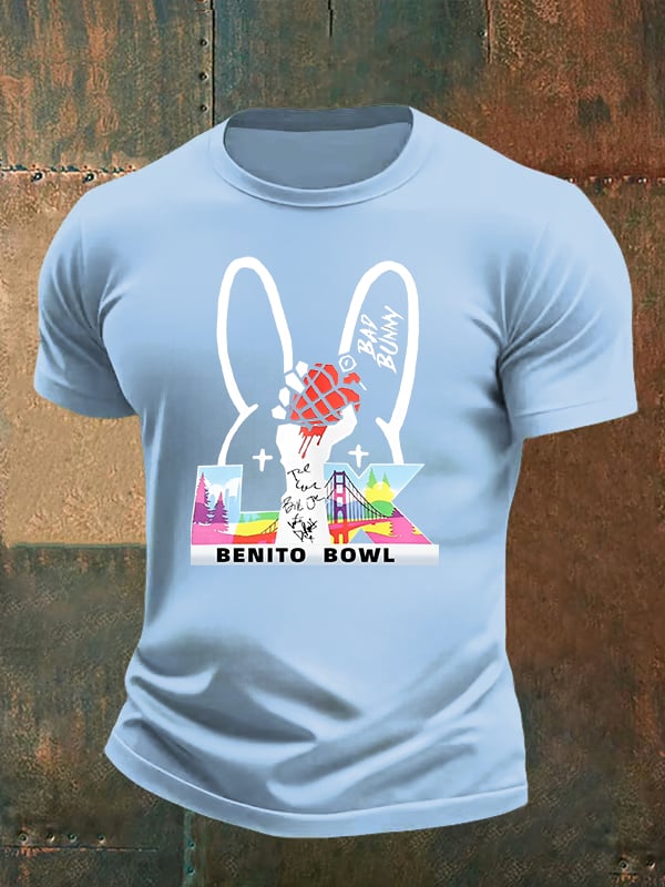 Men's Opening And Halftime Shows Print Casual T-shirt