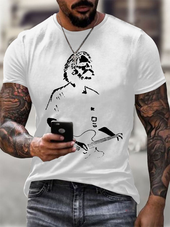 🔥Buy 3 Get 15% Off Men's Print Casual Printed T-shirt