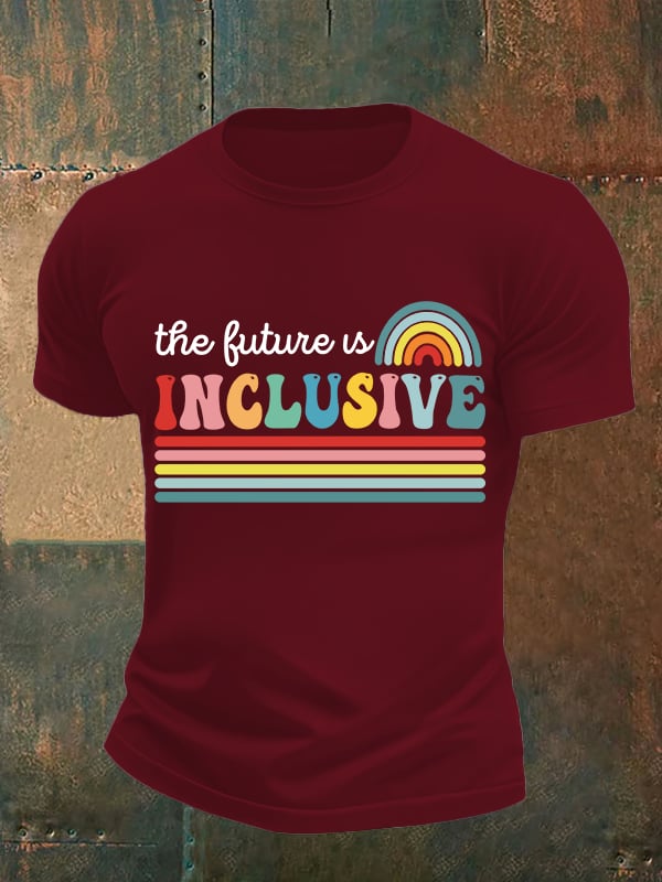 Men's The Future Is an Inclusive Print T-Shirt
