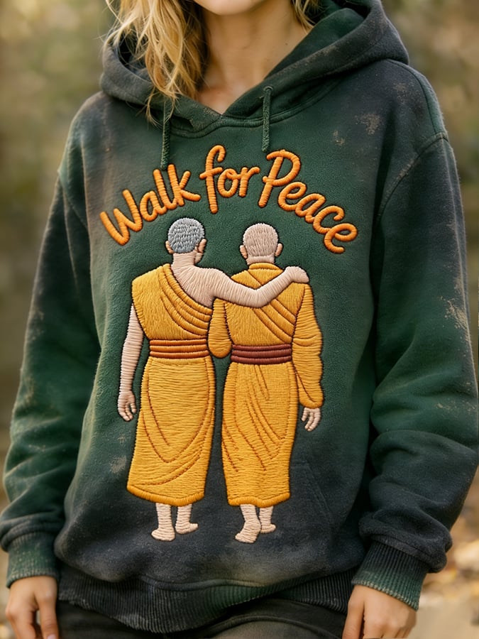 Monks' Peace Walk Event Women's Sweatshirt