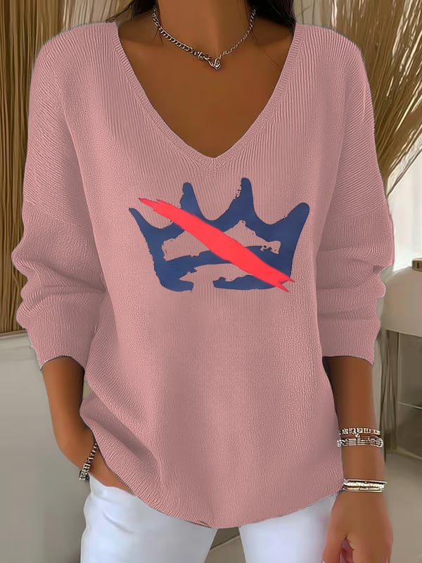 🔥Buy 3 Get 15% Off🔥Women's America has no kings print Sweatshirt