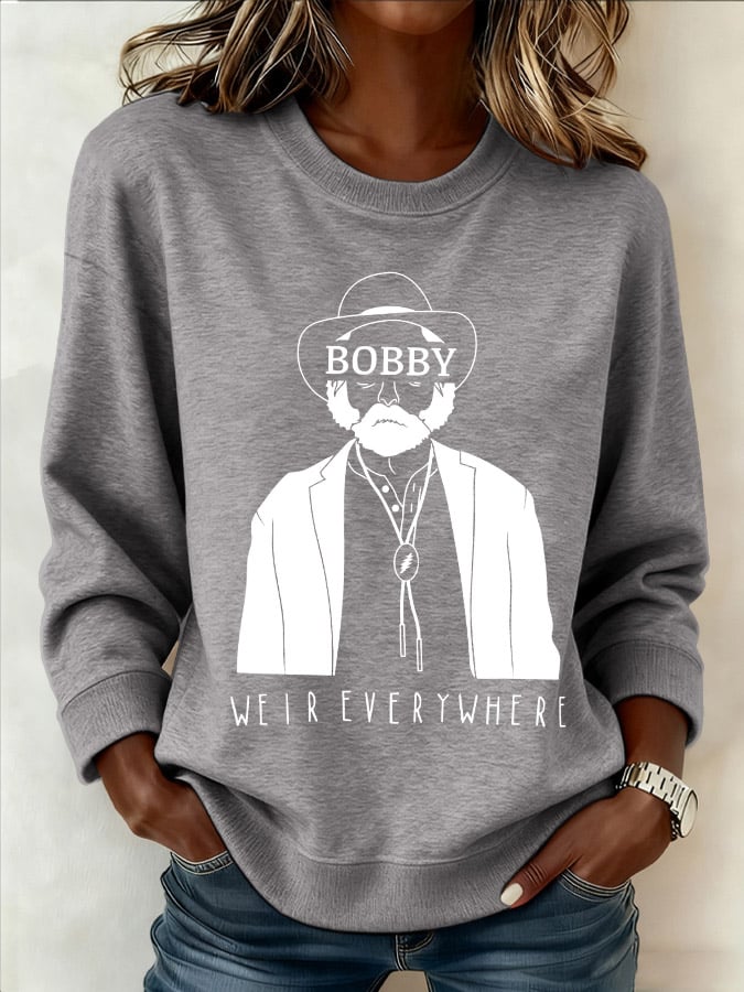 🔥Buy 3 Get 15% Off Women's Weir Everywhere Print Casual Sweatshirt