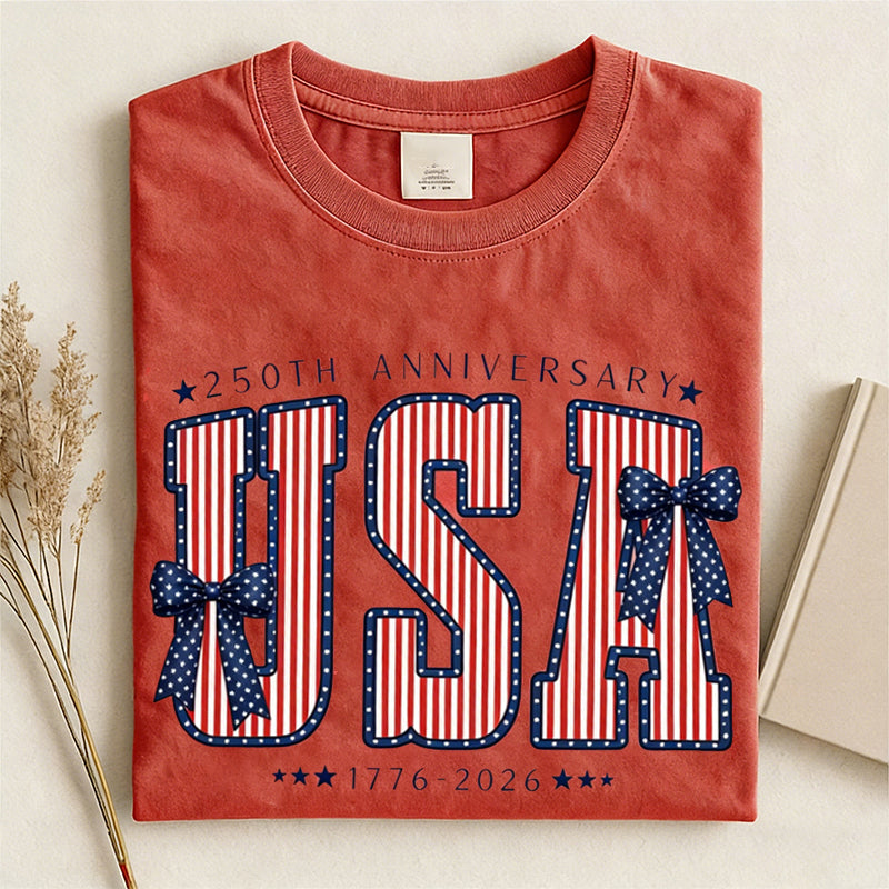 1776 2026 Land Of The Free Patriotic T-shirt
