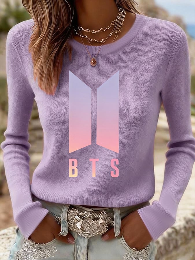 🔥Buy 3 Get 15% Off🔥Women's 2026 BTS Printed Top