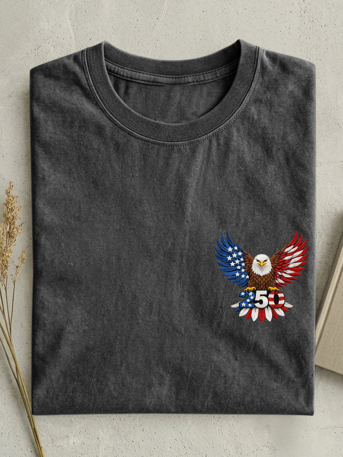 America's 250th Anniversary Eagles Cotton Short Sleeve T-shirt