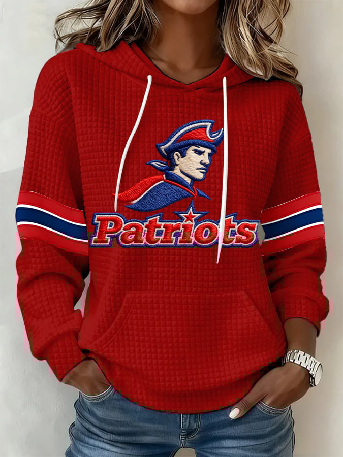 Women's Football Print Casual Sweatshirt