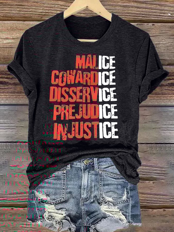 Women's Justice For Her T-Shirt