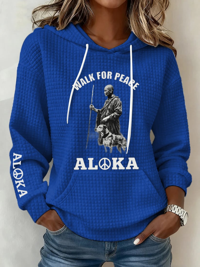 Women's Walk For Peace Art Print Sweatshirt