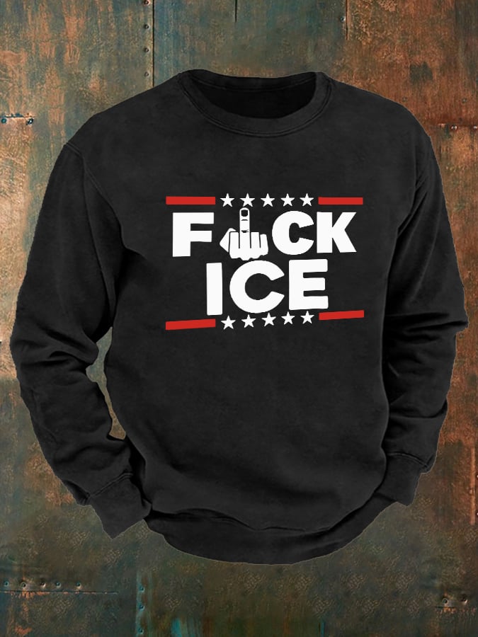Men's ICE Print Sweatshirt