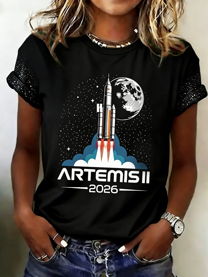 Women's Artemis II Print T-Shirt