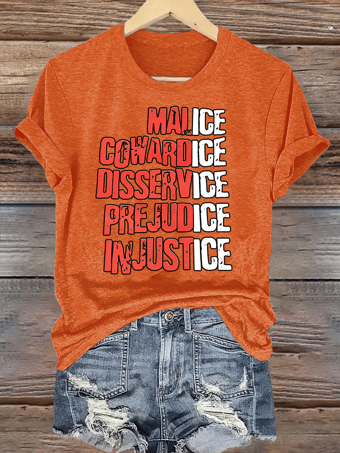 Women's Justice For Her T-Shirt