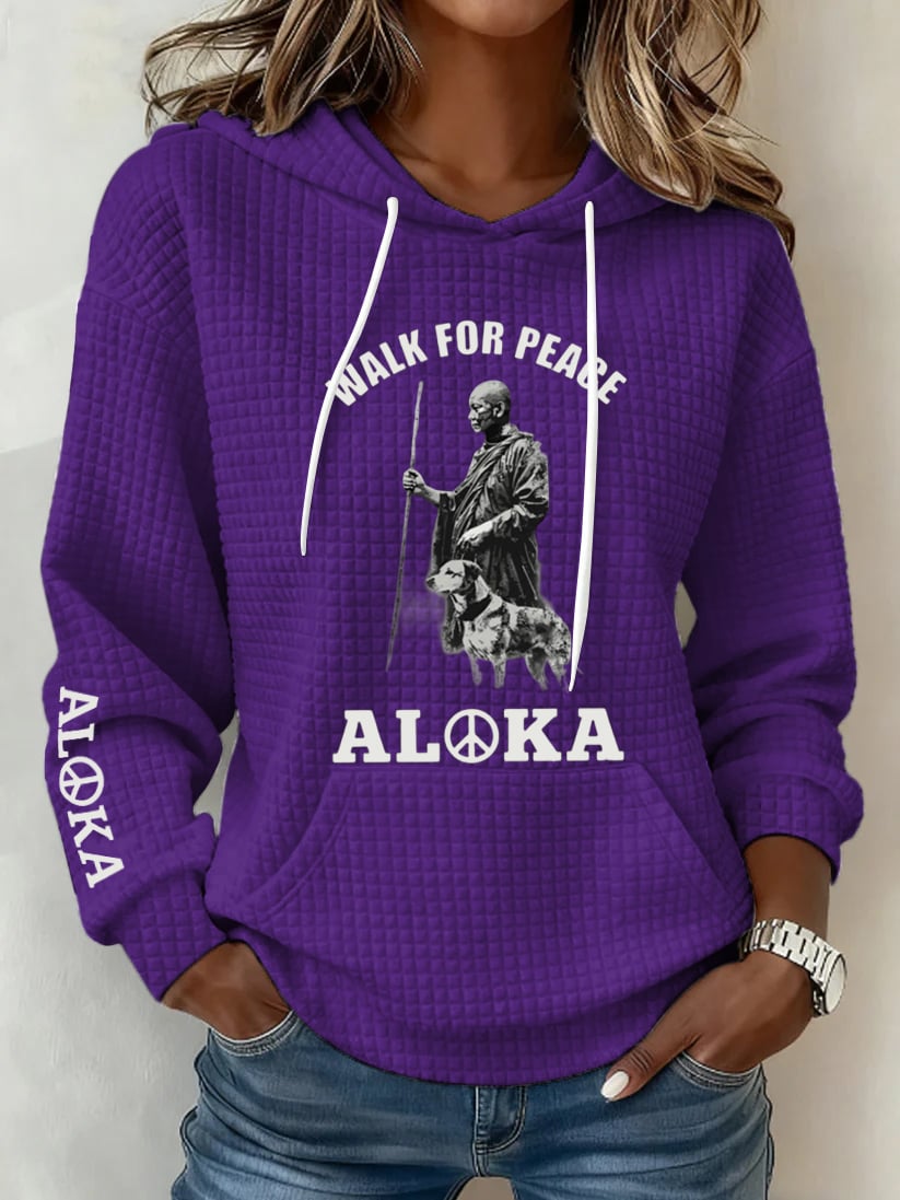 Women's Walk For Peace Art Print Sweatshirt