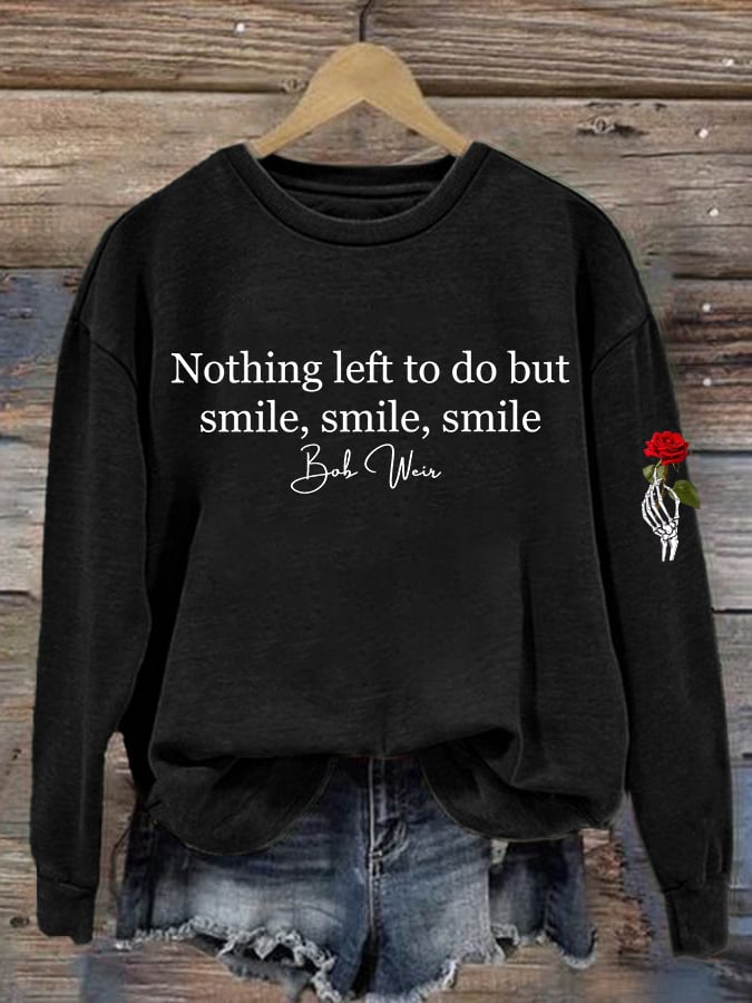 ๐ฅBuy 3 Get 15% Off Women's Vintage Rock Tribute Print Casual Sweatshirt