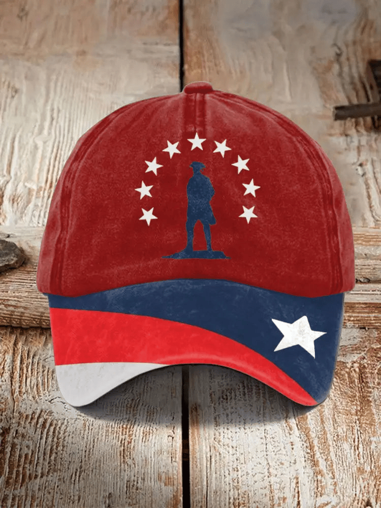 Vintage Football Print Hat