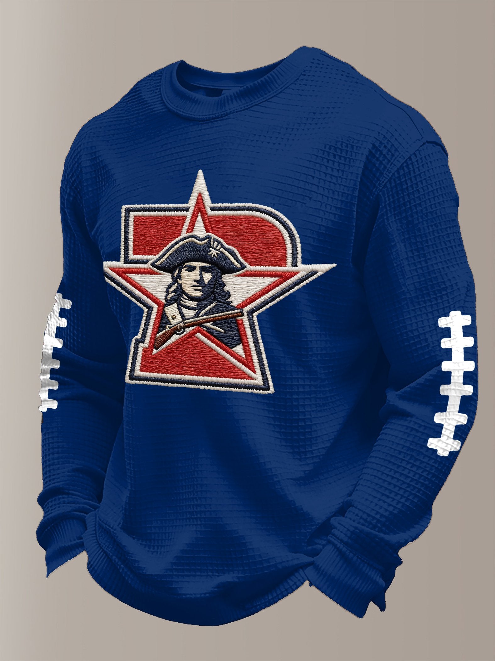 Men's Football Print Waffle T-Shirt