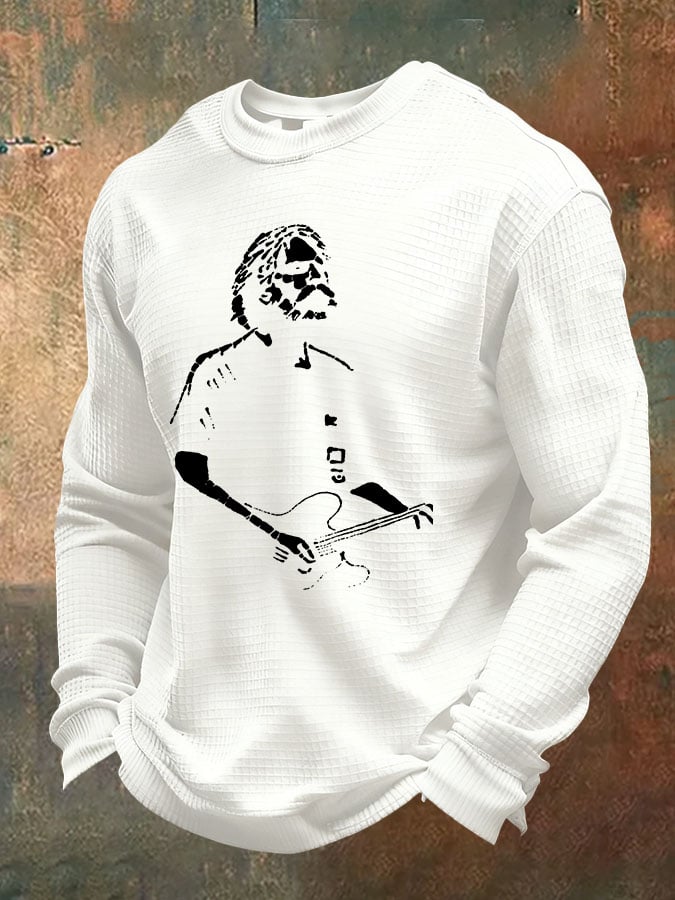 ๐ฅBuy 3 Get 15% Off Men's Casual Waffle Print Long-Sleeve T-Shirt