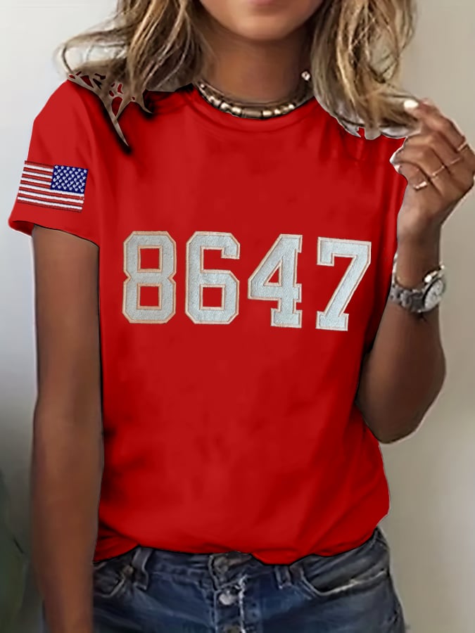 🔥Buy 3 Get 15% Off🔥Women's fdt Printed Casual T-Shirt