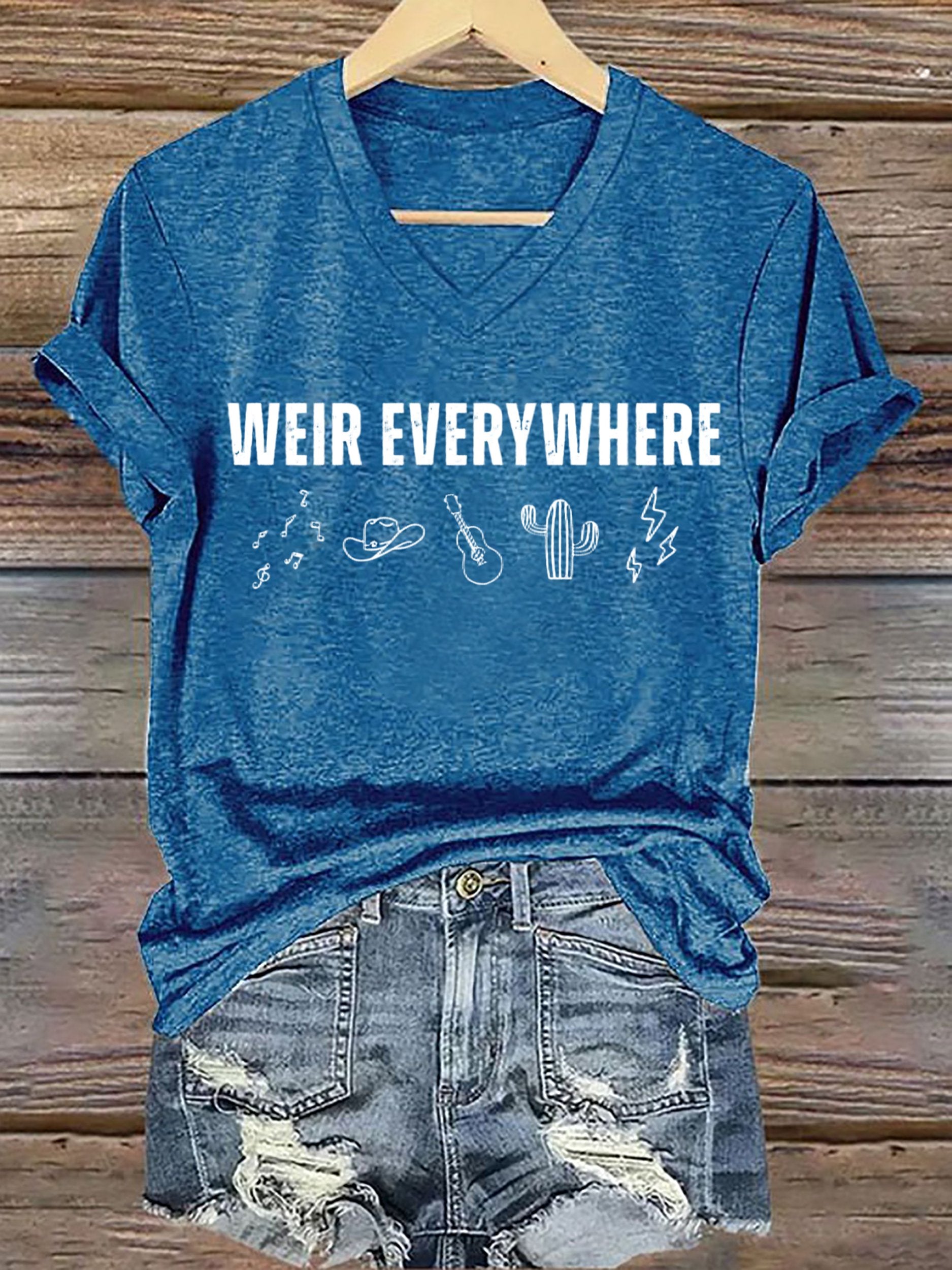 🔥Buy 3 Get 15% Off Retro Music Print T-Shirt