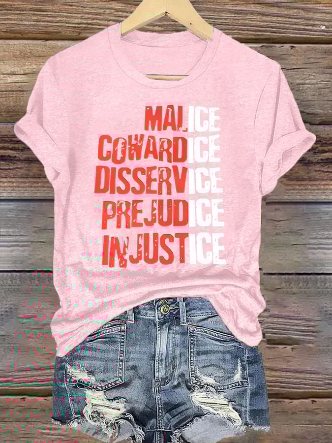 Women's Justice For Her T-Shirt
