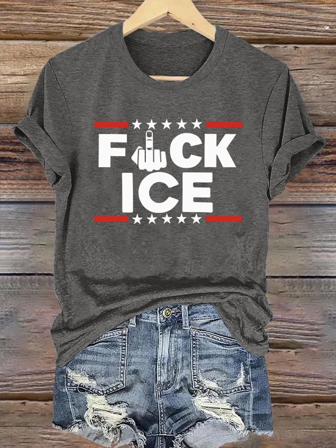 Women's ICE Print T-Shirt