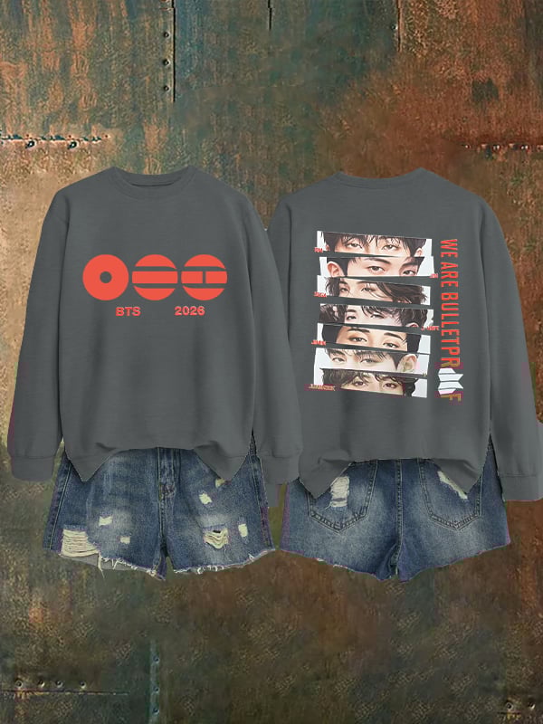 🔥Buy 3 Get 15% Off🔥Women's K-pop Print Sweatshirt