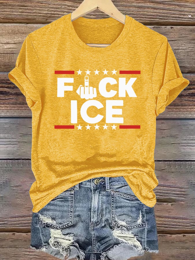 Women's ICE Print T-Shirt