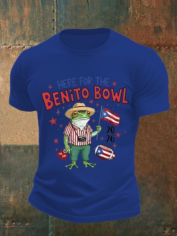 Men's Benito Bowl Puerto Rico Football T-Shirt
