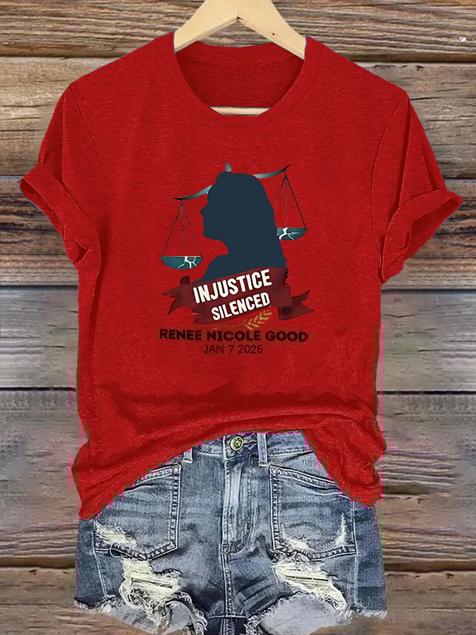 Women's Justice for Renee Nicole Good T-Shirt