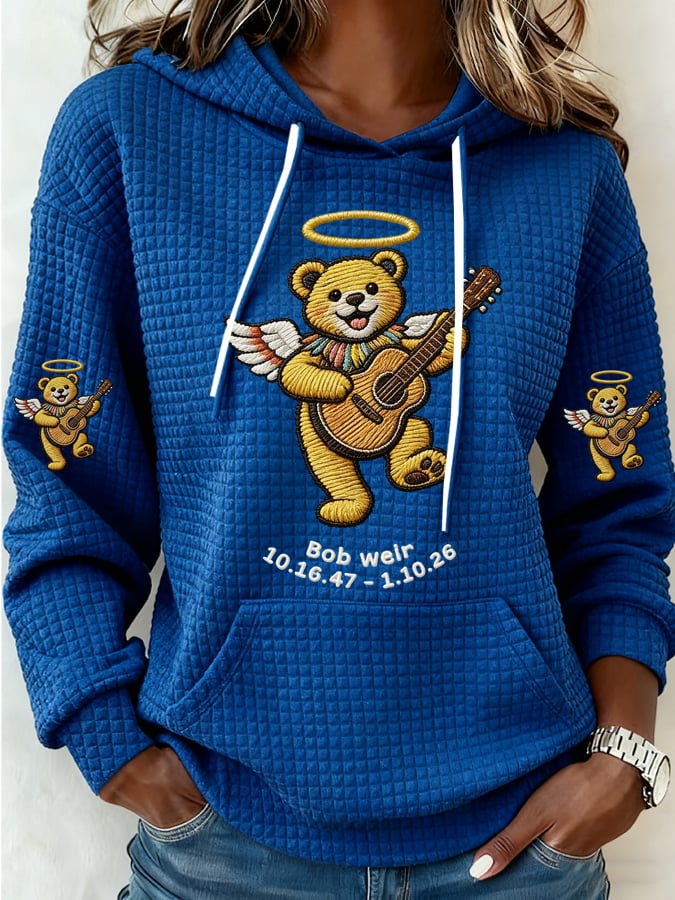 🔥Buy 3 Get 15% Off Women's RIP Bob Weir Print Casual Sweatshirt