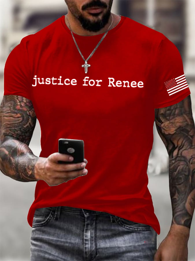 Men's trending events printed T-shirt