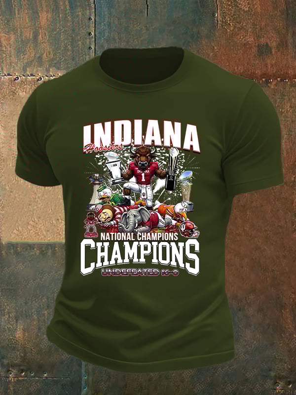 Men's Football Print T-Shirt