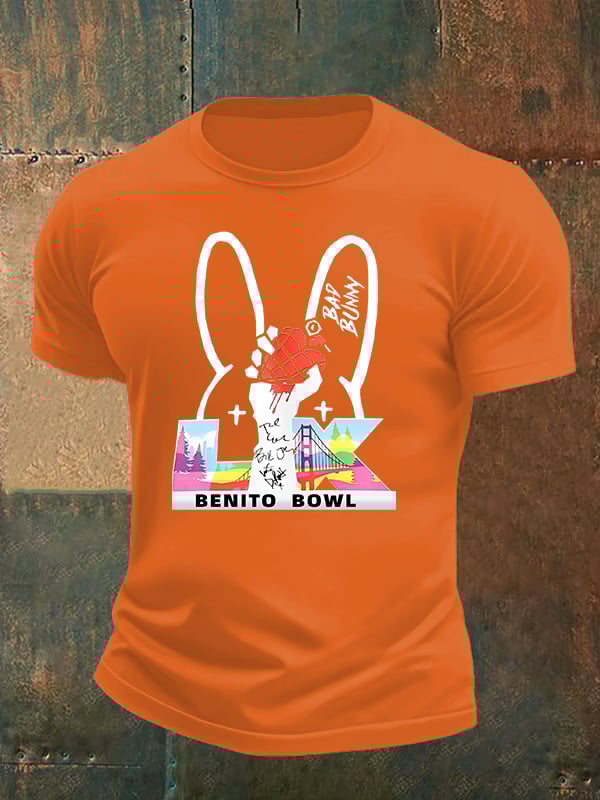 Men's Opening And Halftime Shows Print Casual T-shirt