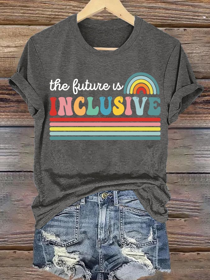 Women's The Future Is an Inclusive Print T-Shirt