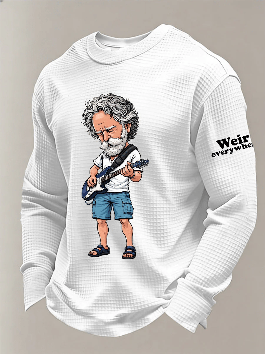 ๐ฅBuy 3 Get 15% Off Men's Commemorate Bob Weir Printed Casual Sweatshirt