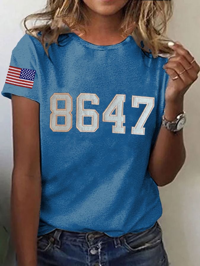 🔥Buy 3 Get 15% Off🔥Women's fdt Printed Casual T-Shirt