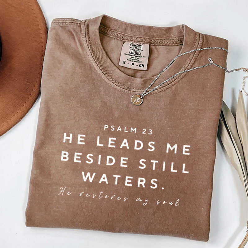 Bible verse Comfort Colors T-shirt