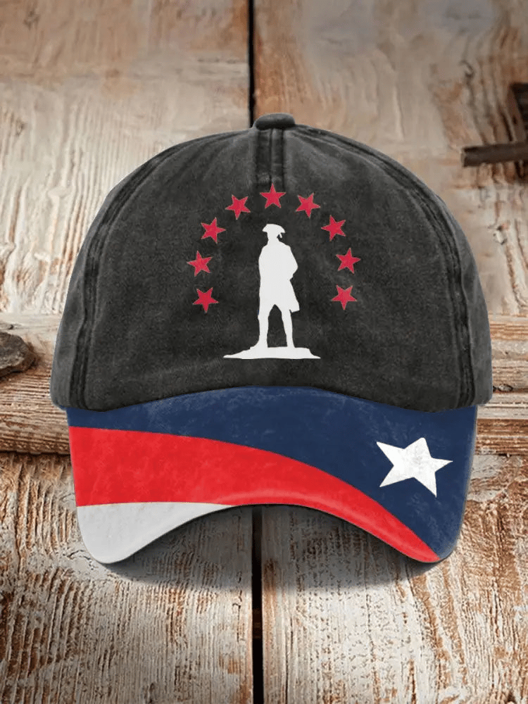 Vintage Football Print Hat