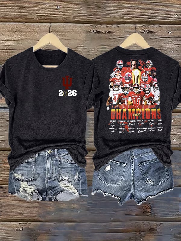 Women's Football Print T-Shirt