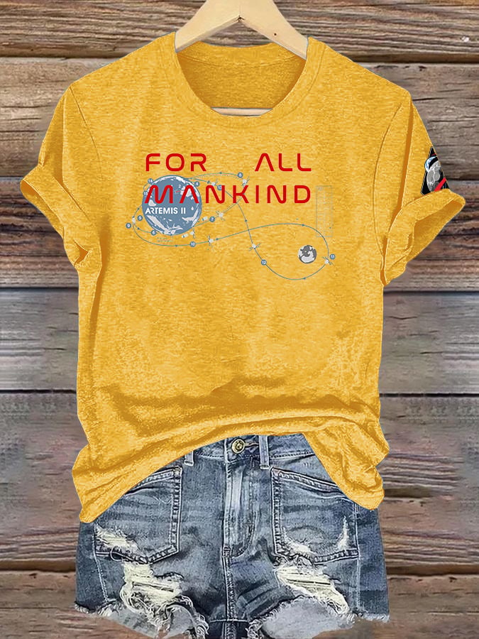 Women's FOR ALL MANKIND Print T-Shirt