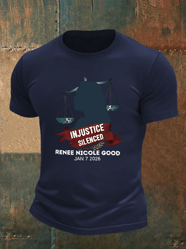 Men's Justice for Renee Nicole Good T-Shirt
